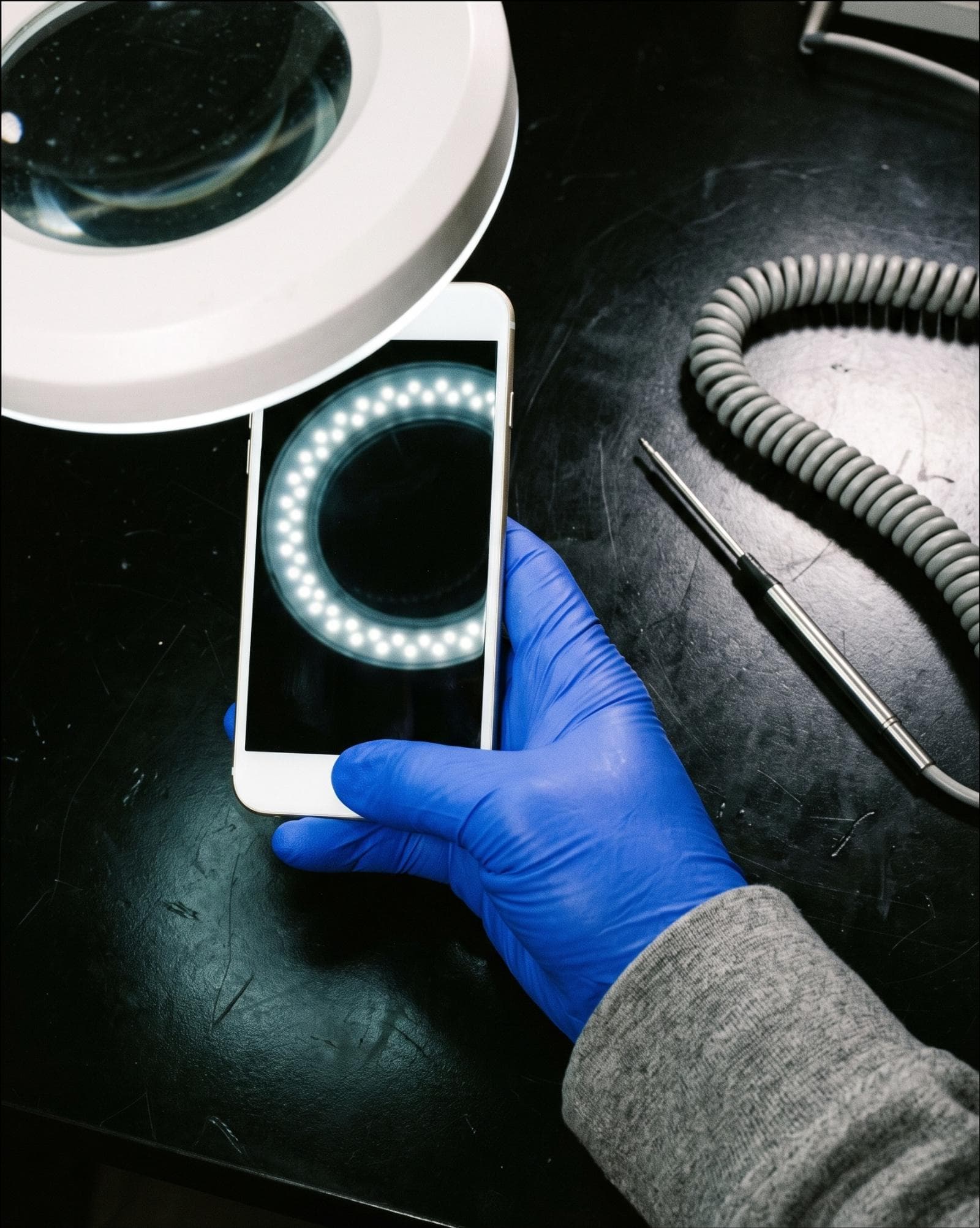 Paillasse de laboratoire d’essais